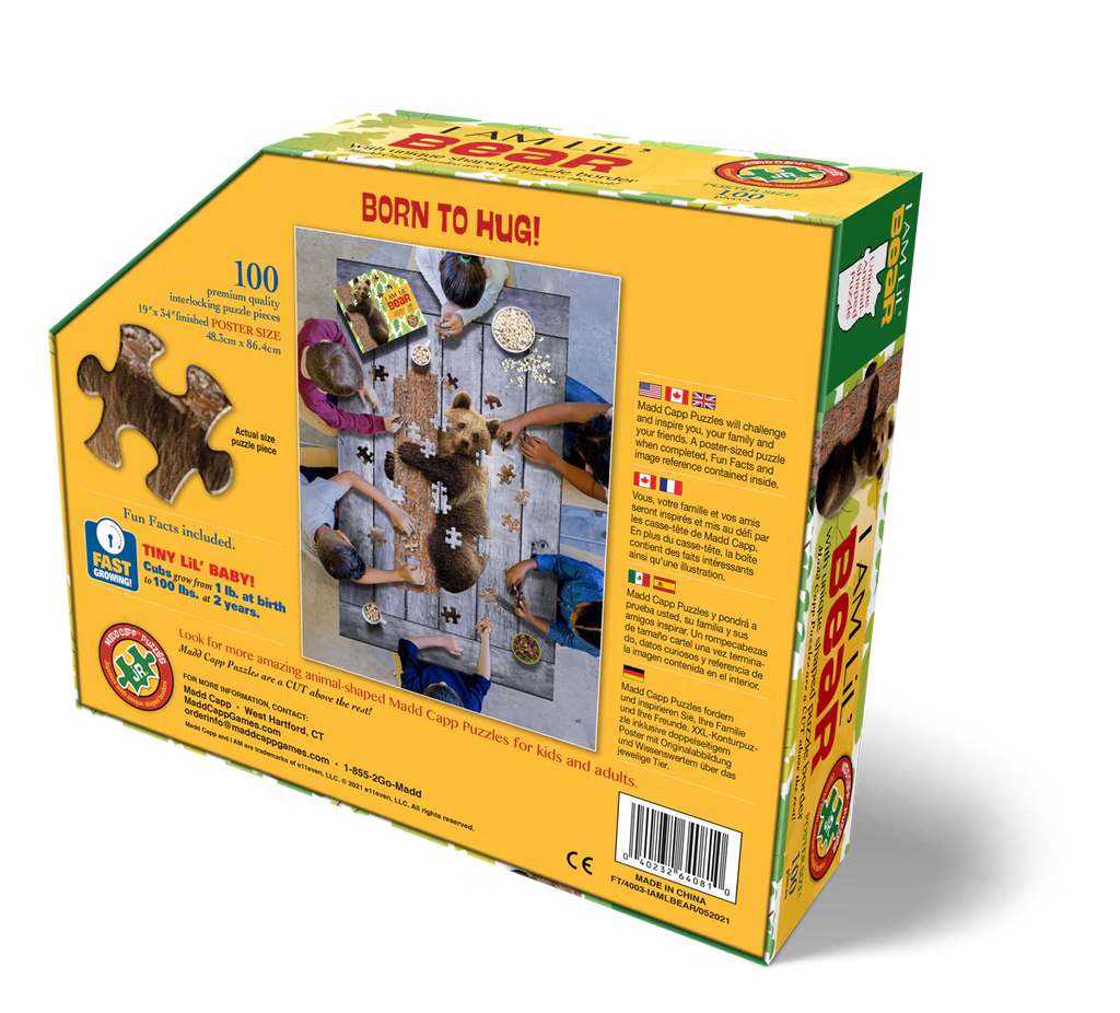 I Am Lil' Bear 100 Puzzle