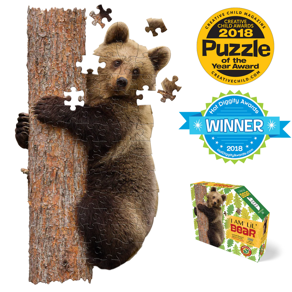 I Am Lil' Bear 100 Puzzle