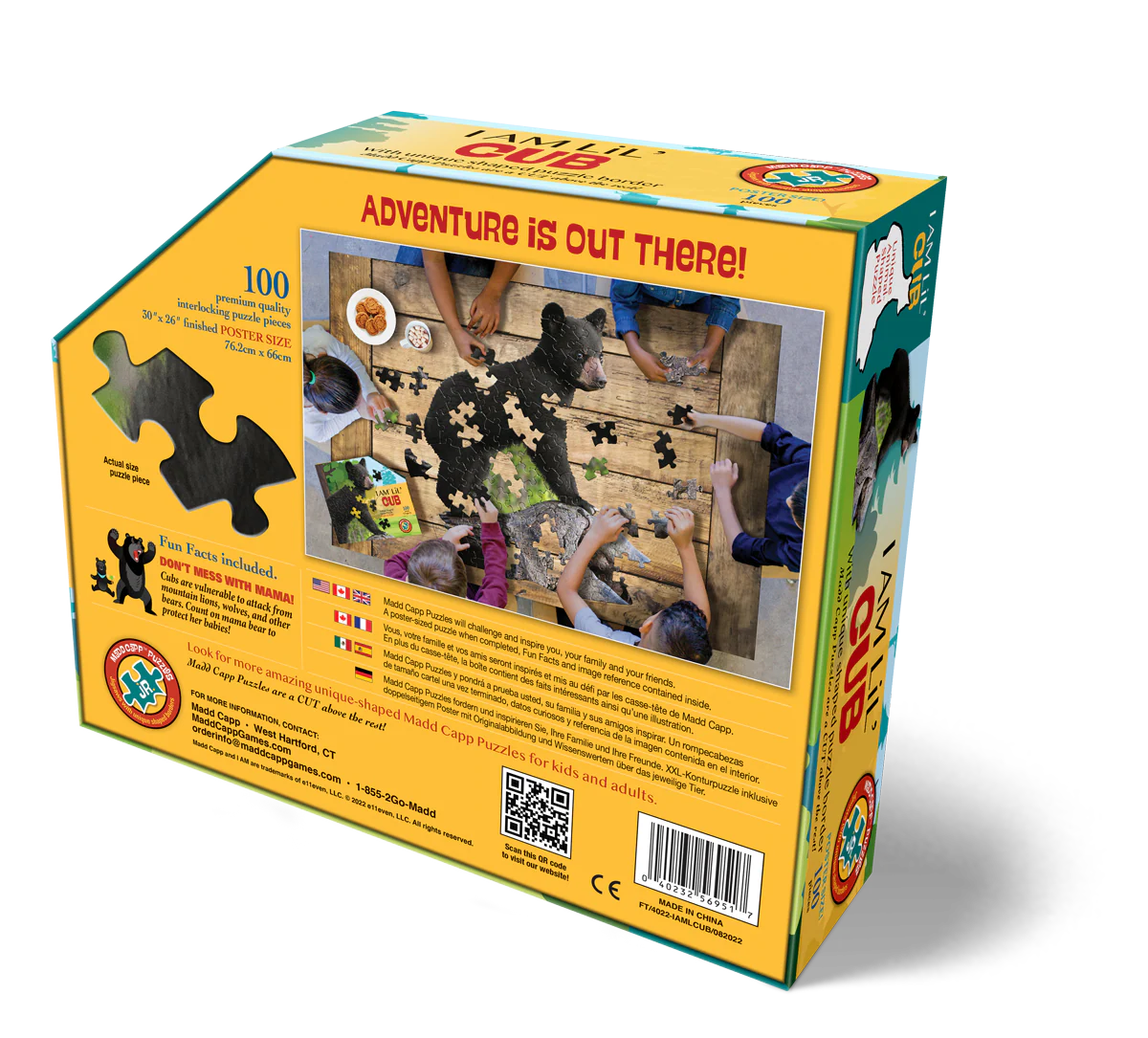 I Am Lil Cub 100 Puzzle