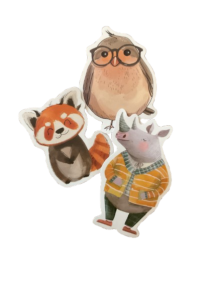 Assorted Stickers - Animal Characters
