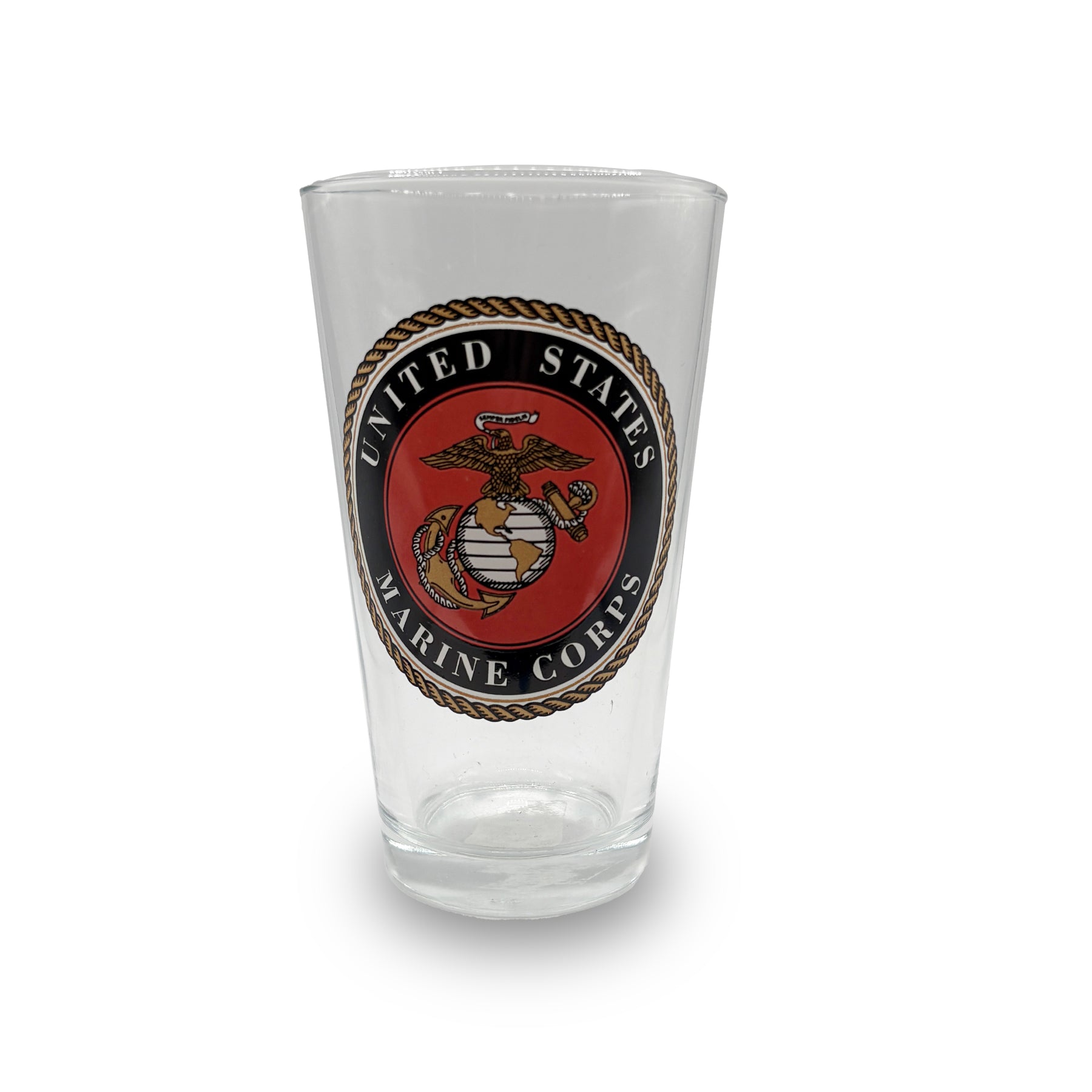 Marine Corps Drinking Glass
