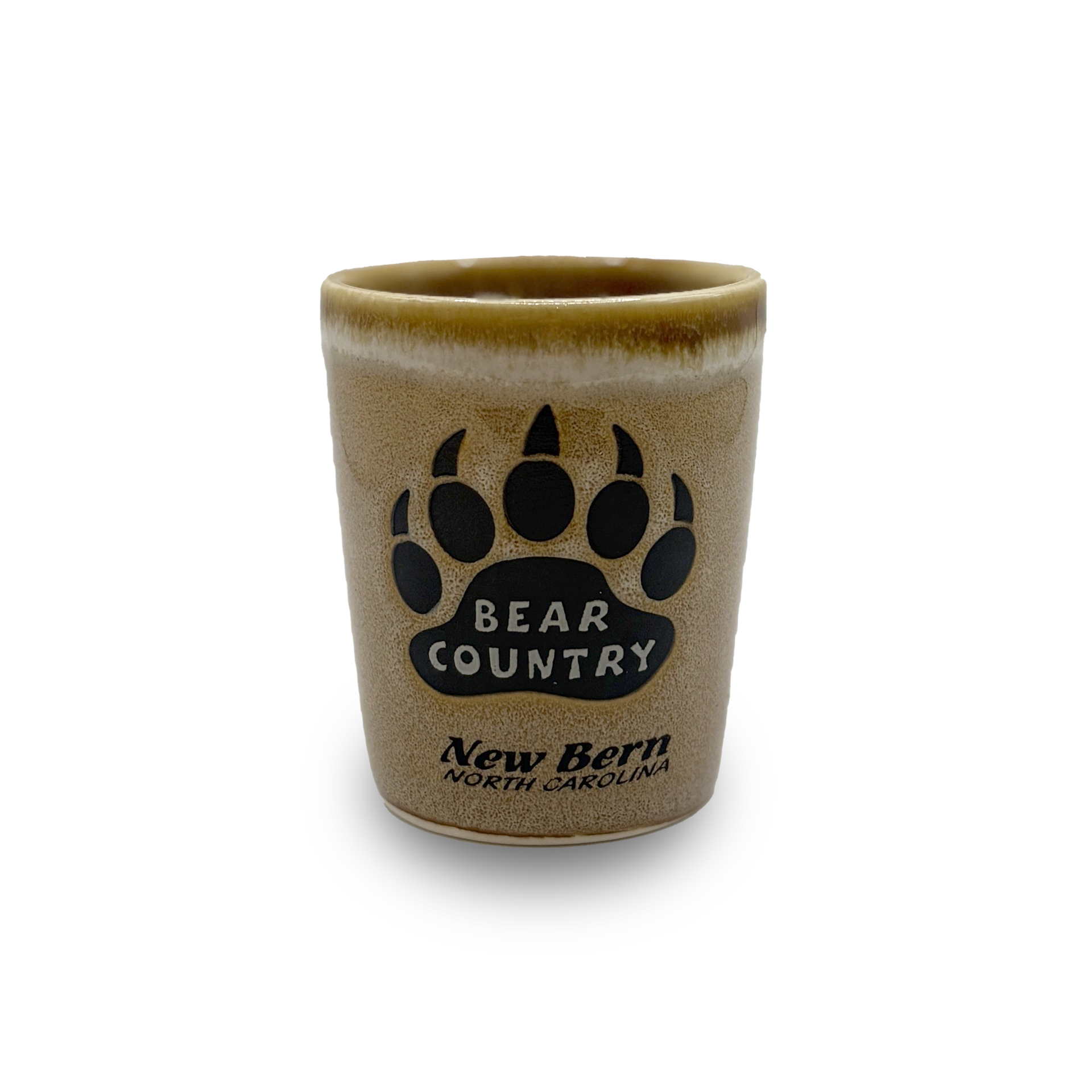 New Bern Bear Country Shot Glass