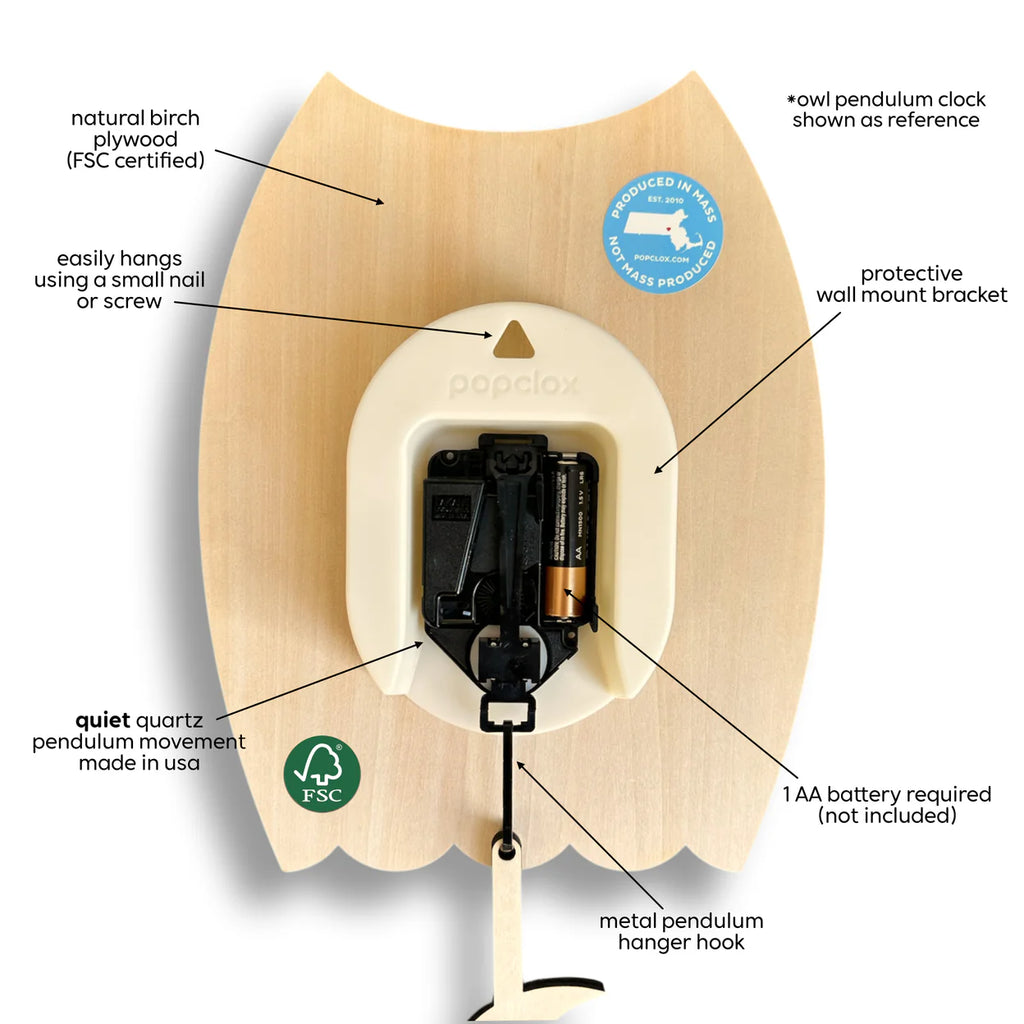 Bear Pendulum Clock